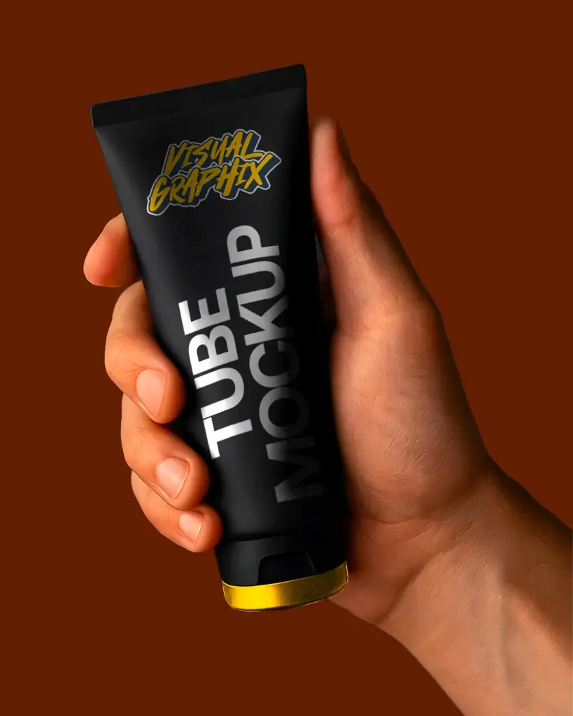 Cosmetic Tube Mockup